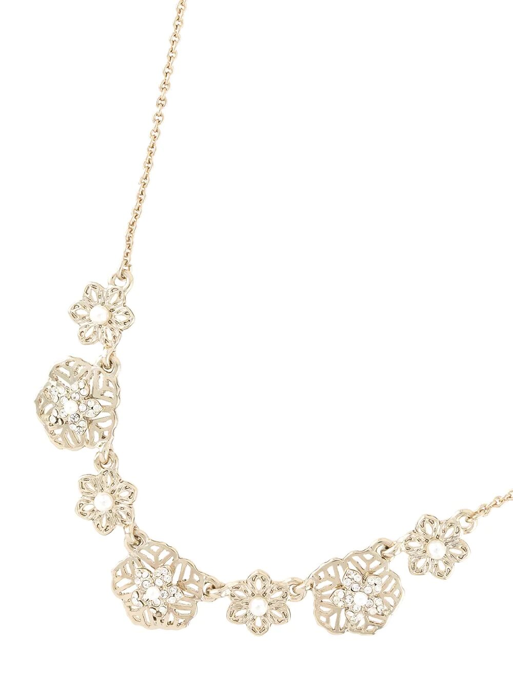 Flower Frontal Necklace Marchesa