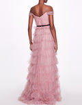 Load image into Gallery viewer, Multi-Tiered Tulle Gown | Marchesa
