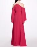 Load image into Gallery viewer, Jewel Neck Kaftan Gown | Marchesa

