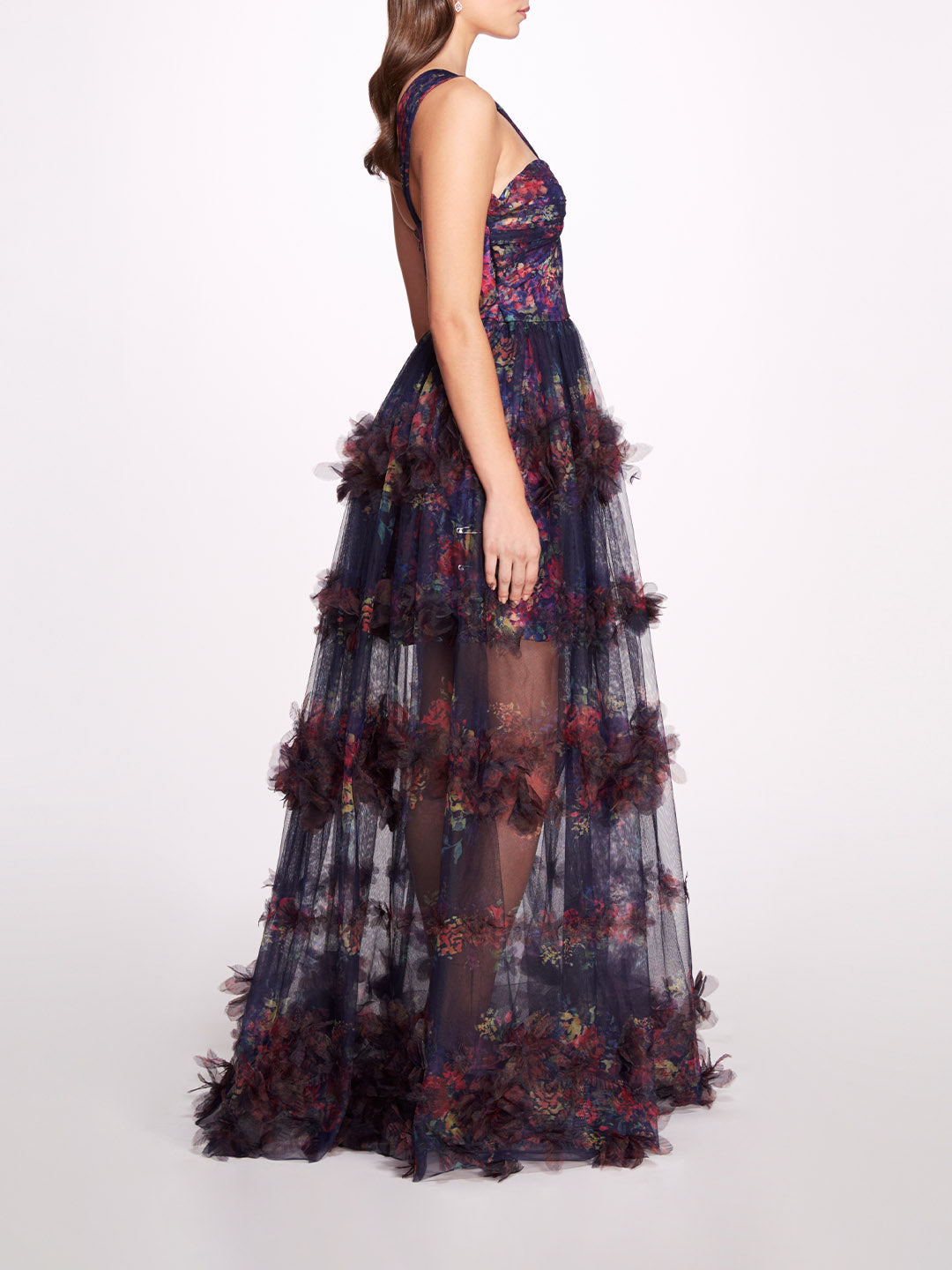 Watercolor Garland Gown | Marchesa