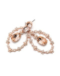 Load image into Gallery viewer, Pe Open Orbital Post Drop - Rgld/silk - ROSE GOLD | Marchesa
