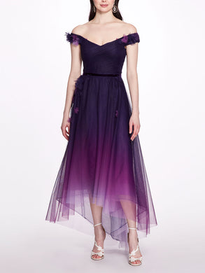 Ombre Tulle Gown | Marchesa